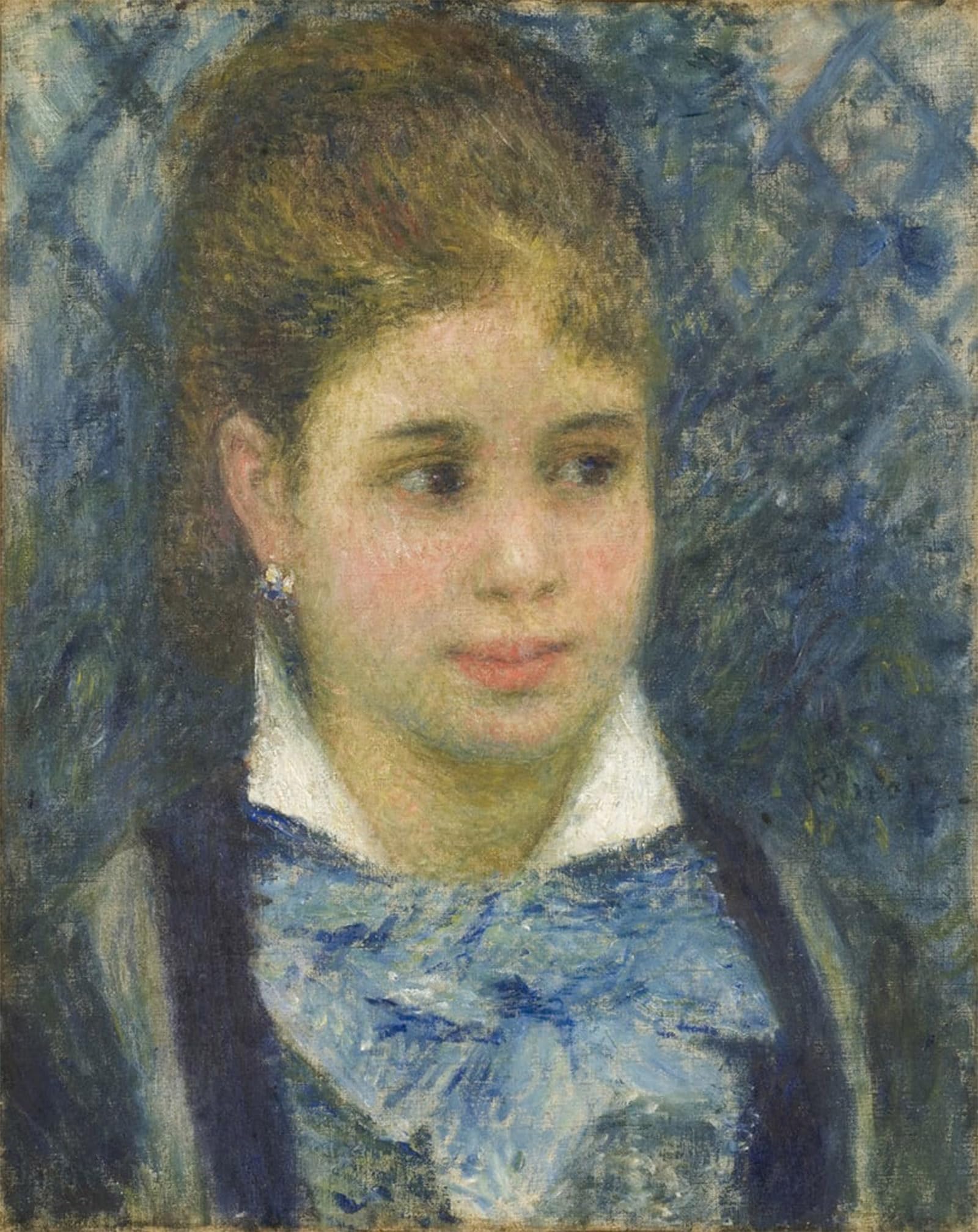 POSTERIIk Famous Modern Artwork Art Mural Young Parisian by Pierre Auguste Renoir Oil Paintings Pictures for Home Decor 60x90cm