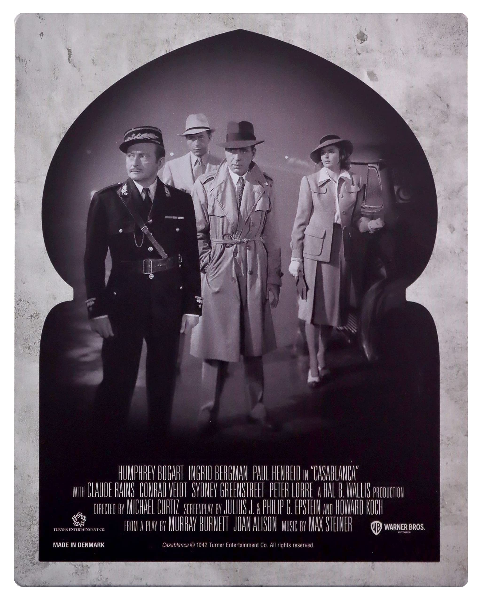 Casablanca 80 aniversario Ultimate Edición Coleccionista con Steelbook [4K Ultra HD] [1942]