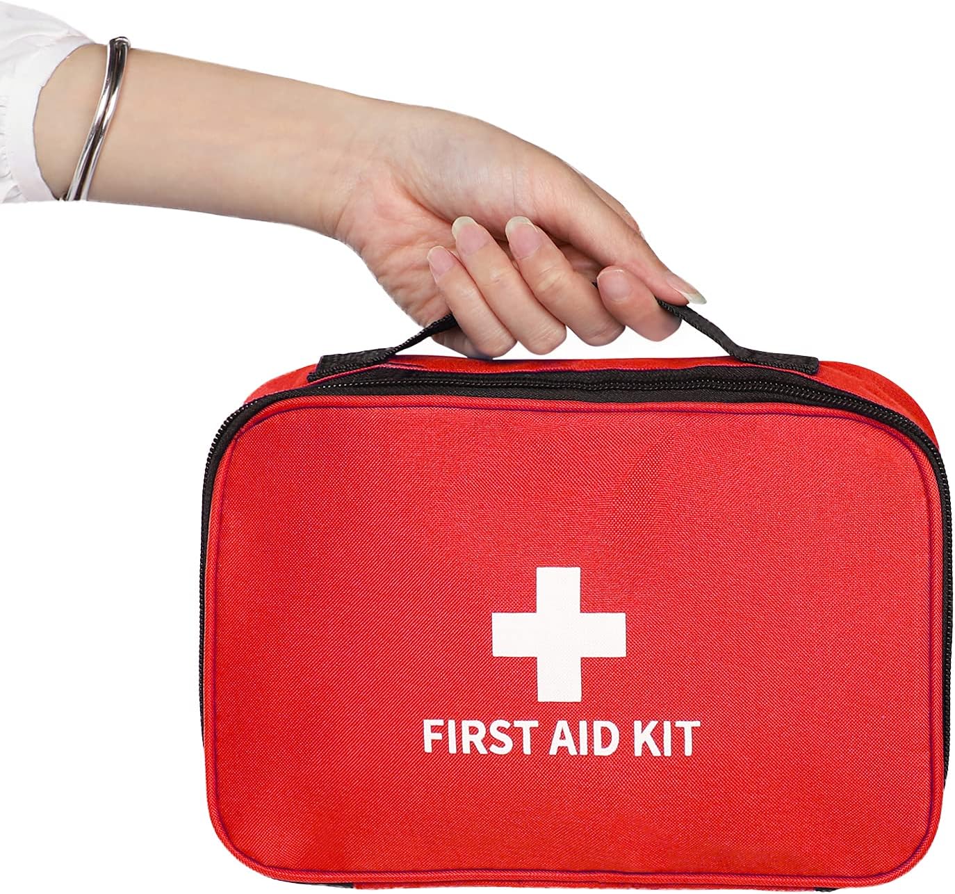 Portable First Aid Bag Medical Carrying Handbag with