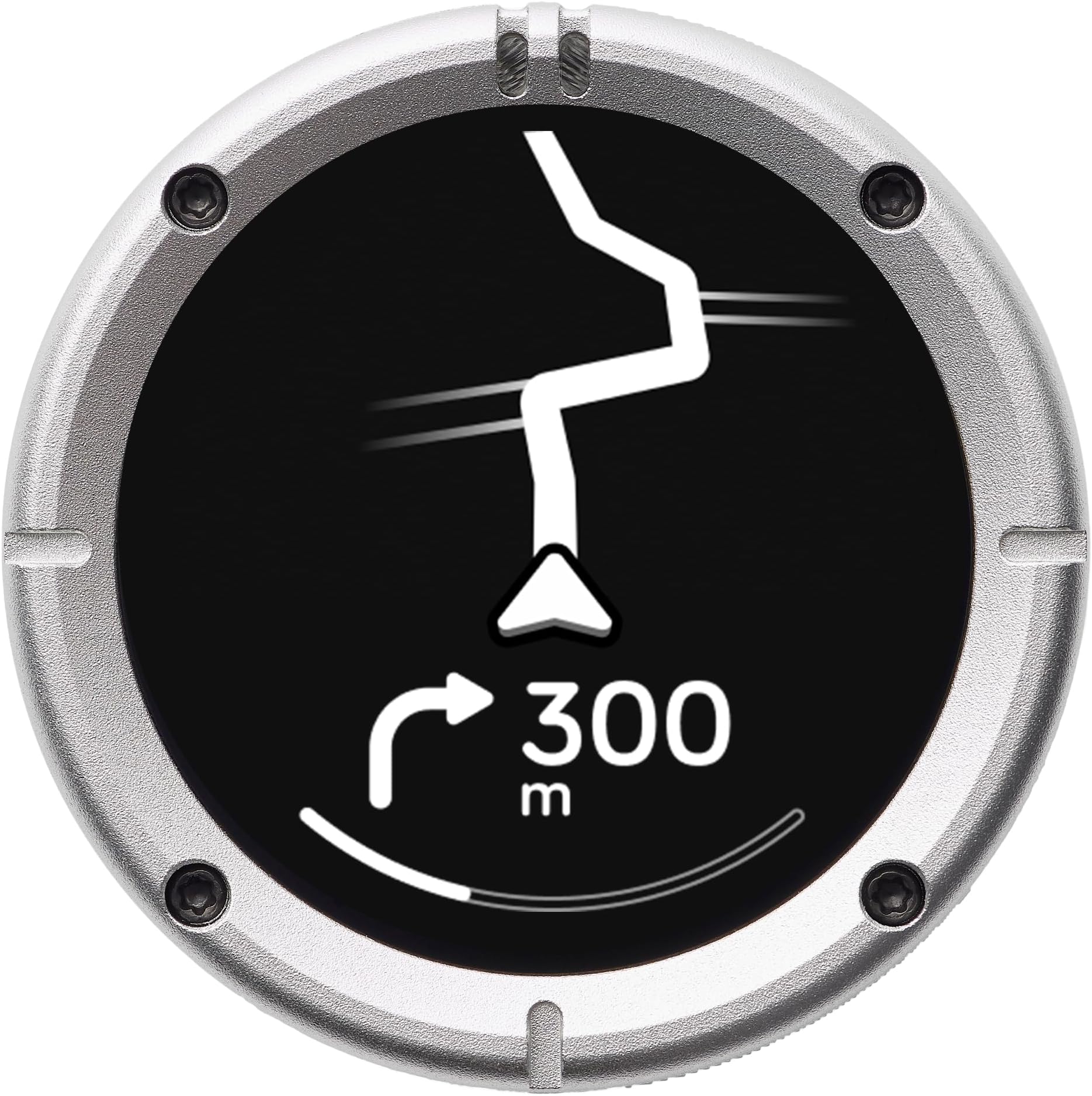 Moto II - Next Gen Motorcycle GPS Tracker | Compact Design, Waterproof Build, Simple Display & 14-Hour Battery |Glove Friendly Motorcycle Sat Nav Perfect for Adventure & Daily Commutes (Metal)