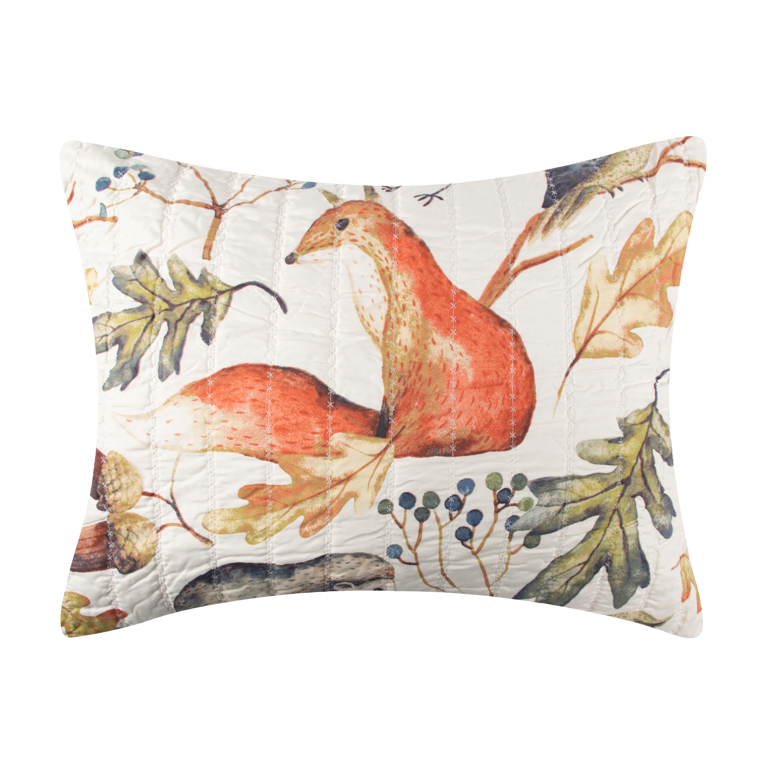 Greenland Home Willow Pillow Sham Standard Natural