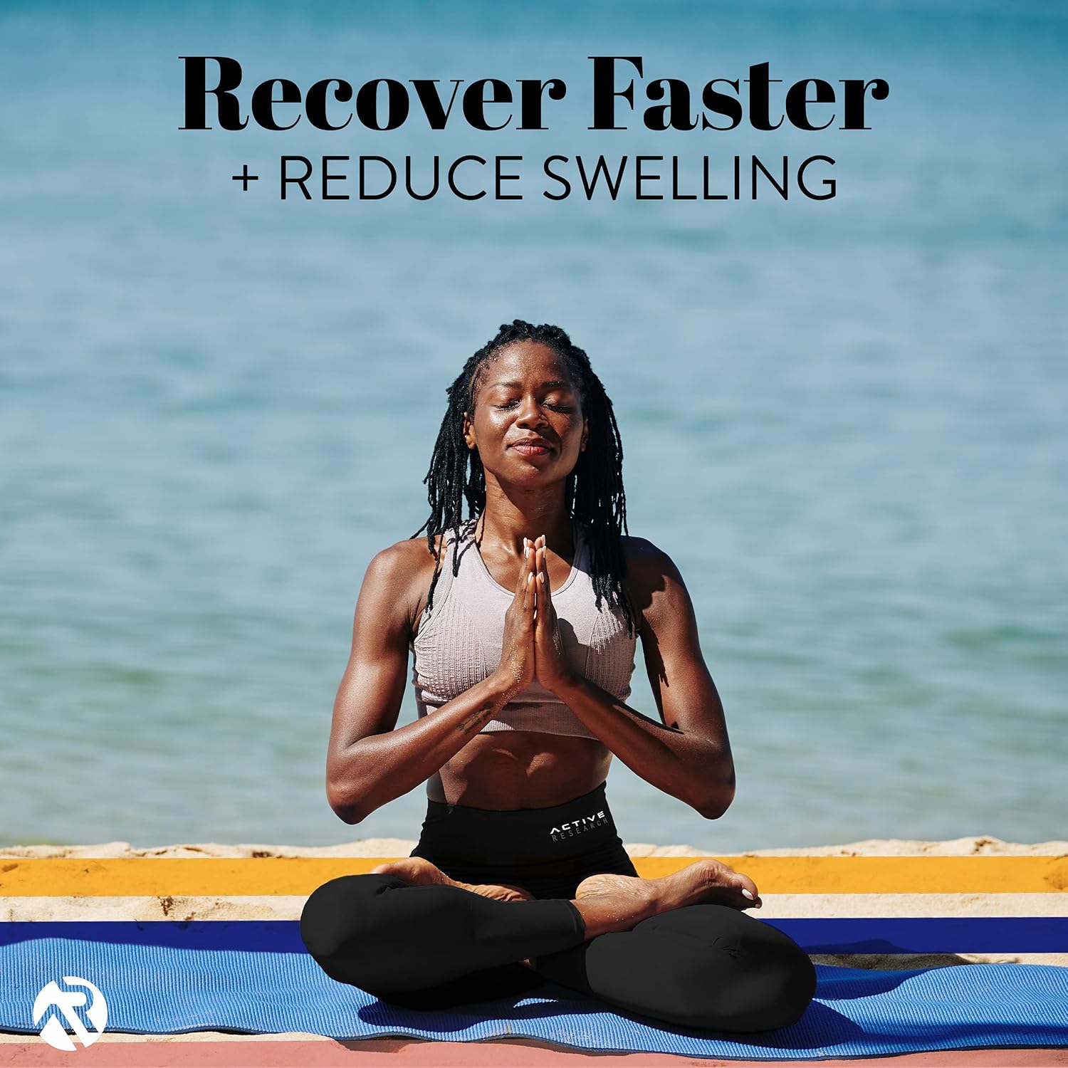 Active Research Workout Leggings - High Waisted, Slimming Tummy Compression Yoga Pants for Women - Image 6