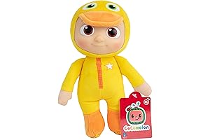 CoComelon 8" JJ Plush Toy: Ducky Cuddle Fun for Little Ones