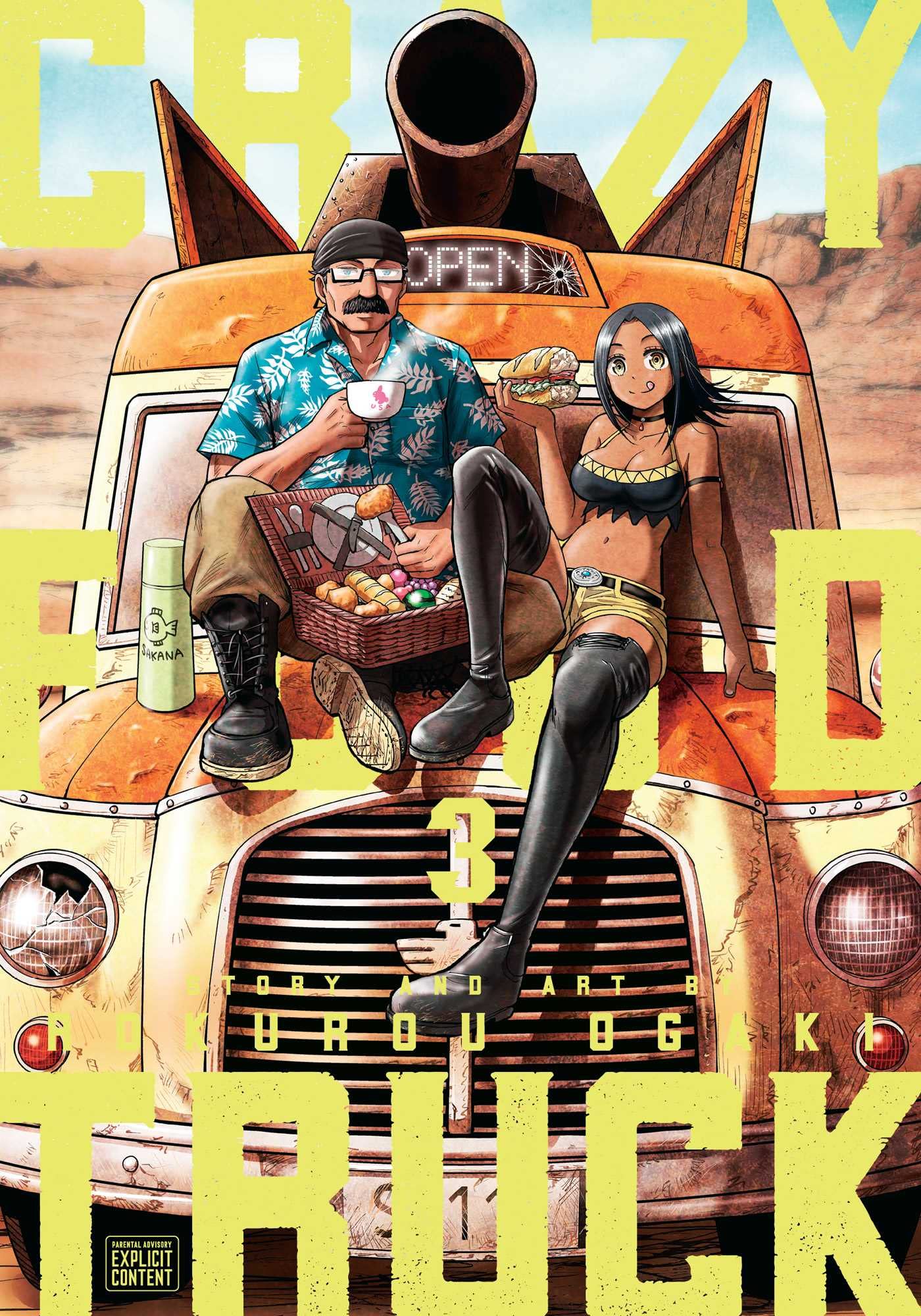 Viz LLC Manga Volume Crazy Food Truck, Vol. 3 (Paperback)