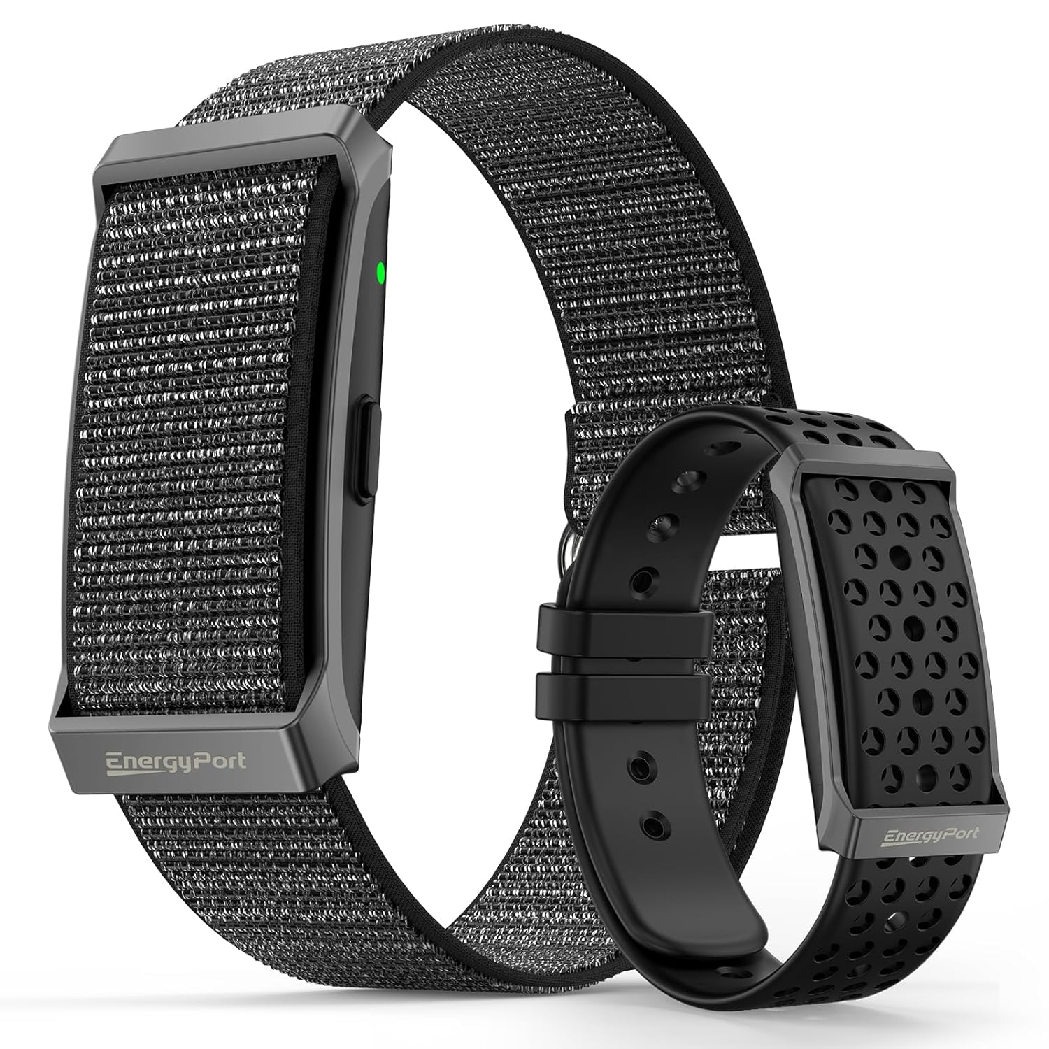 EnergyPort Fitness Tracker Wearable Health Smart Bracelet Band with Blood Oxygen 170 Sport Mode 60-Day Battery Lifetime Membership