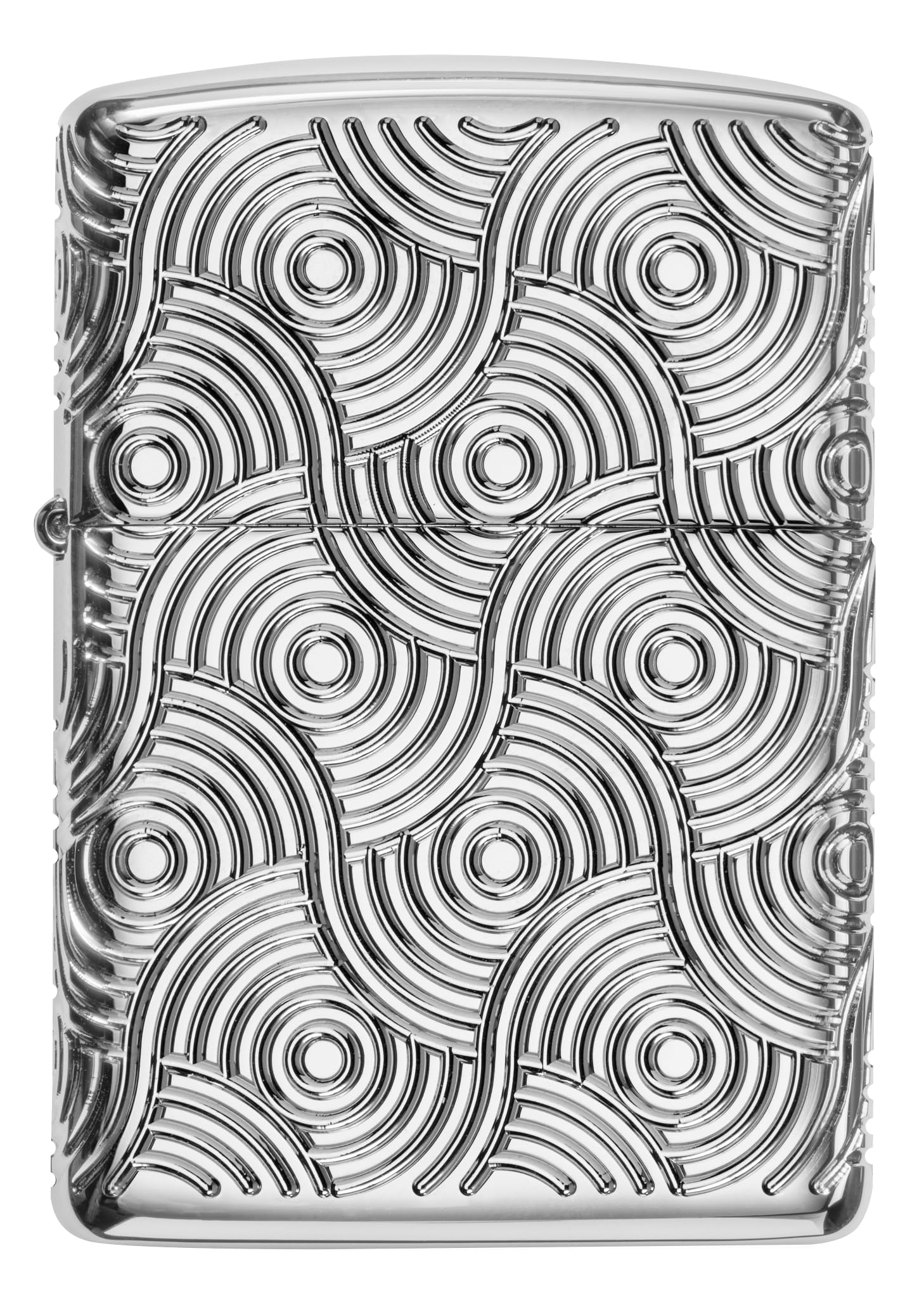 Zippo Briquet tempête Abstract Waves, Vagues abstraites, Chrome Poli Armor, Multi Coupe, Rechargeable, réutilisable, Design Coupe-Vent, boîte Cadeau, fabriqué aux États-Unis