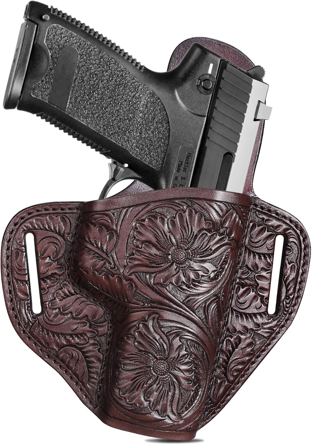 Premium Leather Holster - Compatible with H&K VP9/ VP40/ SFP9/ SFP40/ USP - Fits 1.5" Belts