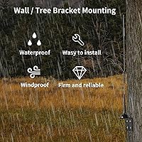 Vista 6 de Antena de base magnética celular de 9dBi para exteriores de alto alcance 4G LTE compatible con Spypoint Link Micro EVO Solar Hunting Wildlife Game