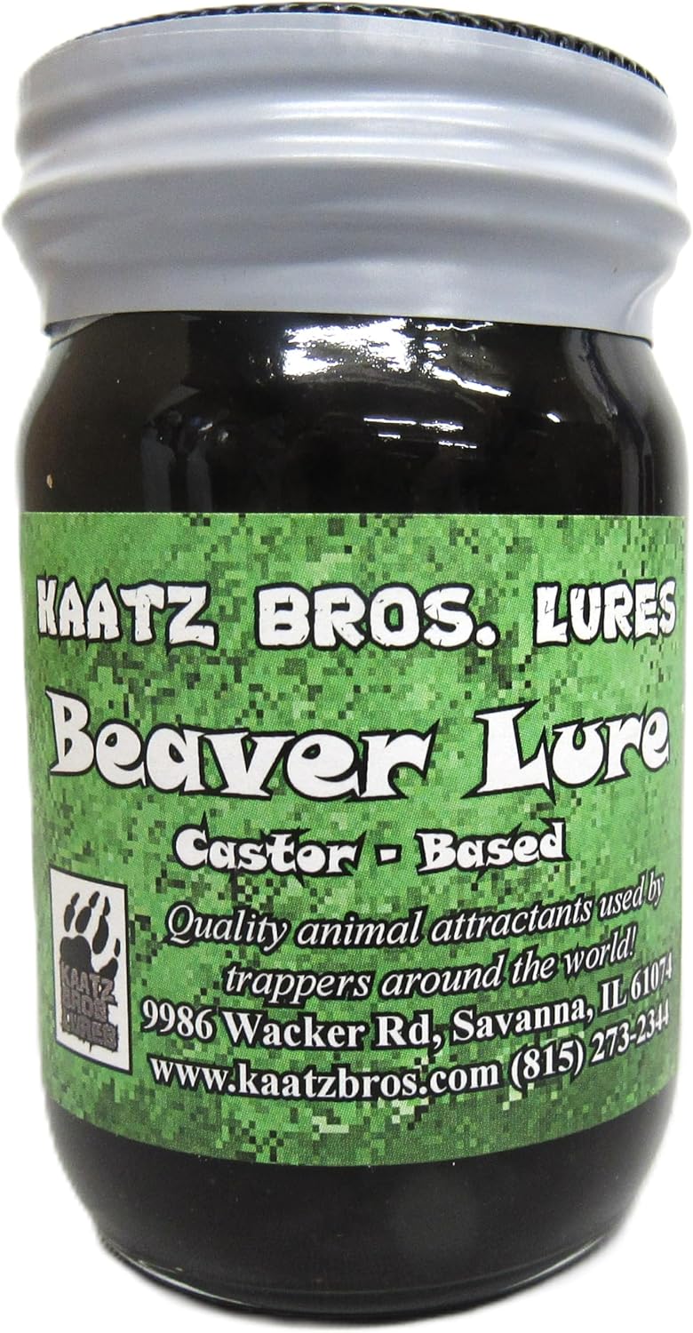Generic Beaver Lure - Castor Lure - Kaatz Bros Lures Trapping Supplies 4 Ounce Jar