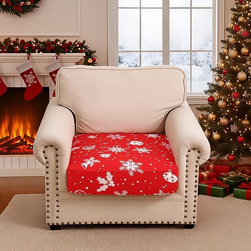 Miniatura 263 de Smiry Fundas de cojín de sofá con estampado, fundas de sofá elásticas y suaves para sofá, funda de sofá antideslizante lavable protector de muebles