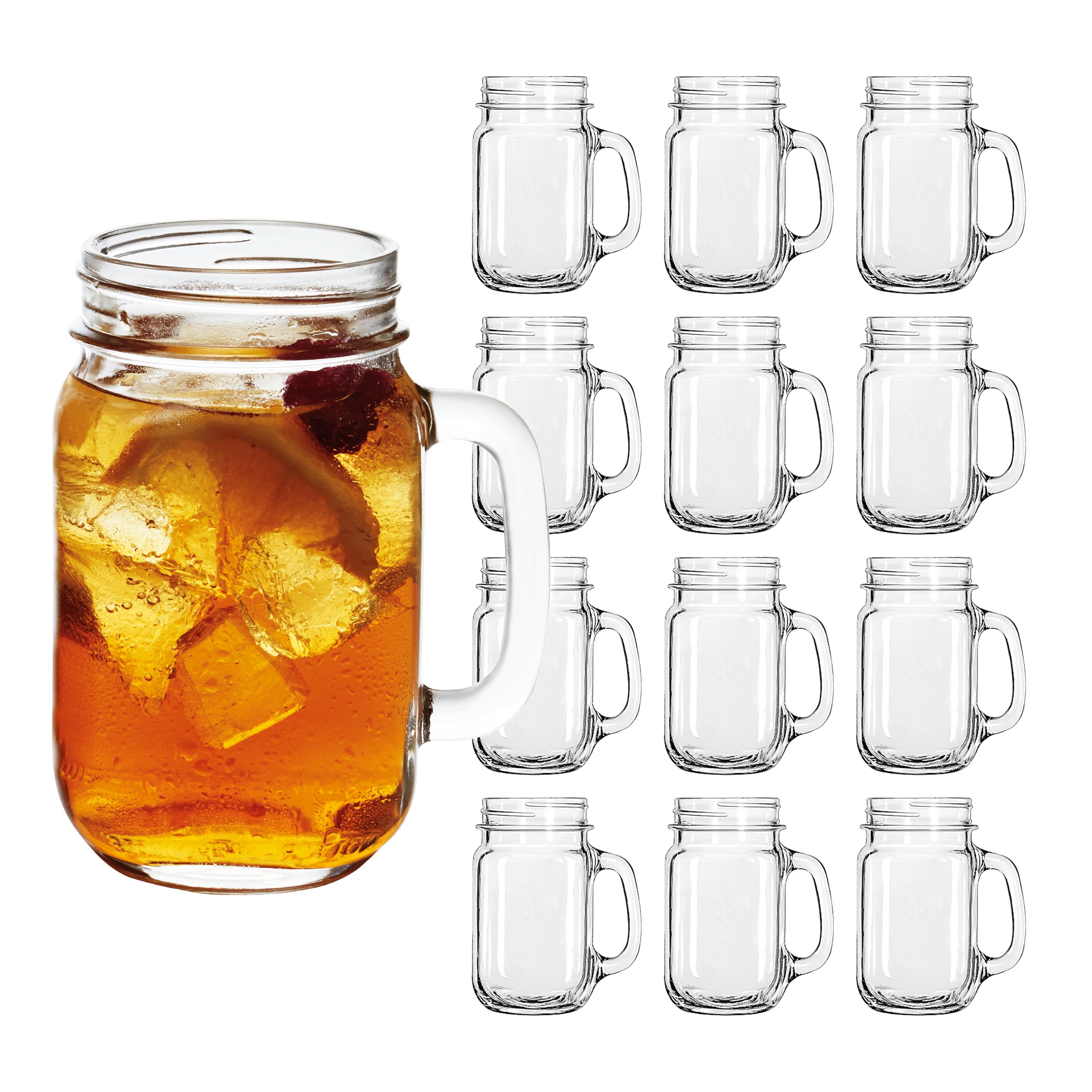 Libbey Trinkglas DRINKING JARS 12er Set