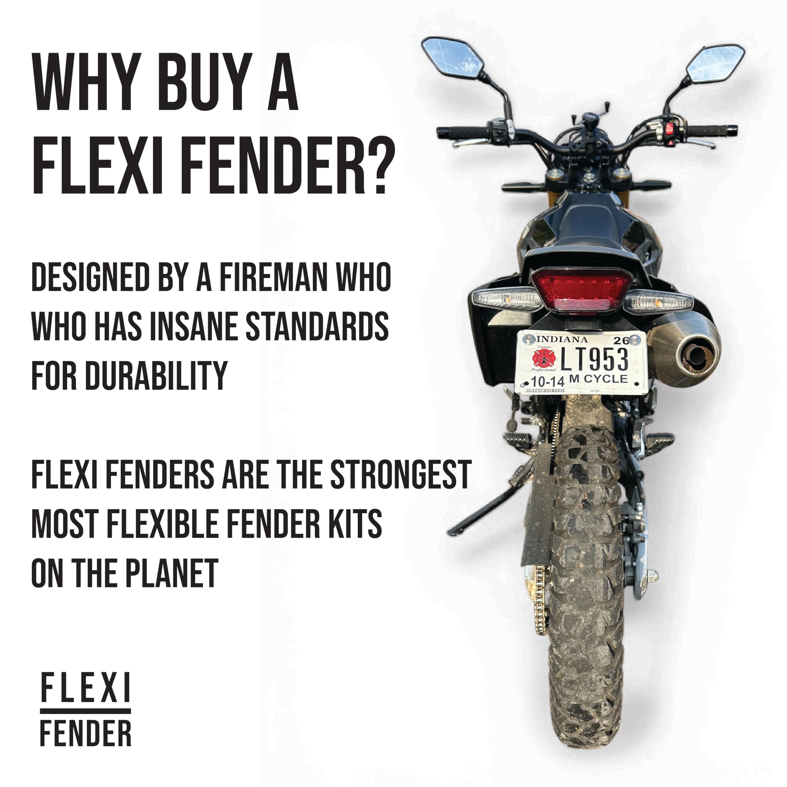 Amazon.com: Flexible Tail Tidy Fender Eliminator Kit for Suzuki DR