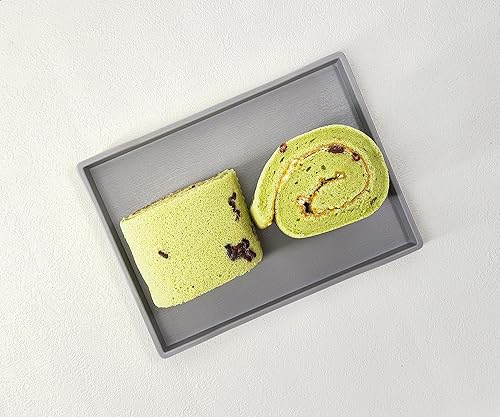 Miniatura 7 de Bandeja pequeña gris para servir (8.5 x 6.3 pulgadas) para accesorios de servir, spa, café, bebidas, vino, té, bar, fiesta, condimento, perfume o