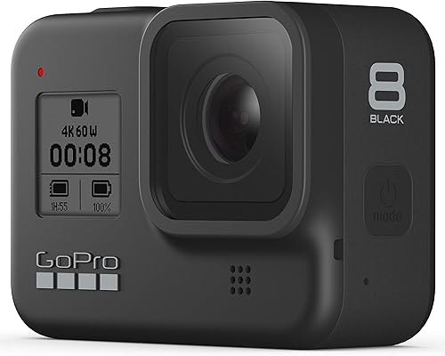 Miniatura 4 de GoPro HERO8 - Cámara de acción impermeable negra con pantalla táctil, video 4K Ultra HD de 12 MP, fotos 1080p en vivo con paquete de accesorios, 1