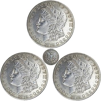 1879 Liberty of the Americas Peace Coin Replica Set Exquisite Relief Design Suitable for Rare Antique Collectors, Historical Coin Enthusiasts, and Commemorative Art Gifts3PCS