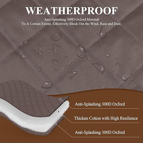 Miniatura 12 de MAGZO Cortina aislante para puerta corrediza de vidrio para invierno, 72 x 80 pulgadas, relleno Oxford mejorado con algodón grueso, kit de Gris