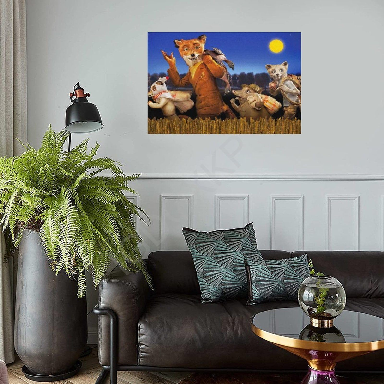 Amazon.com: Fantastic Mr Fox Anime Movie Poster (3) Canvas Poster