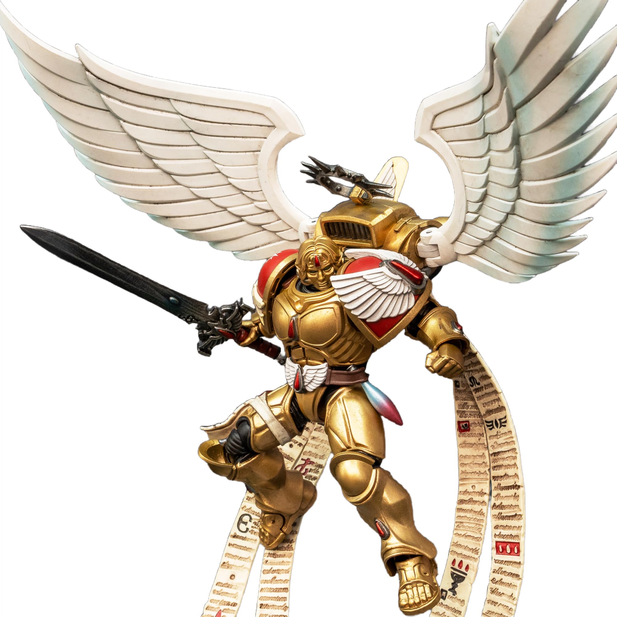TOYVERSE Joytoy 1/18 Action Figure Warhammer 40,000, Blood Angels The Sanguinor with Encarmine Broadsword, Mobile Joints Character Model, 15 Years and Above — image 1