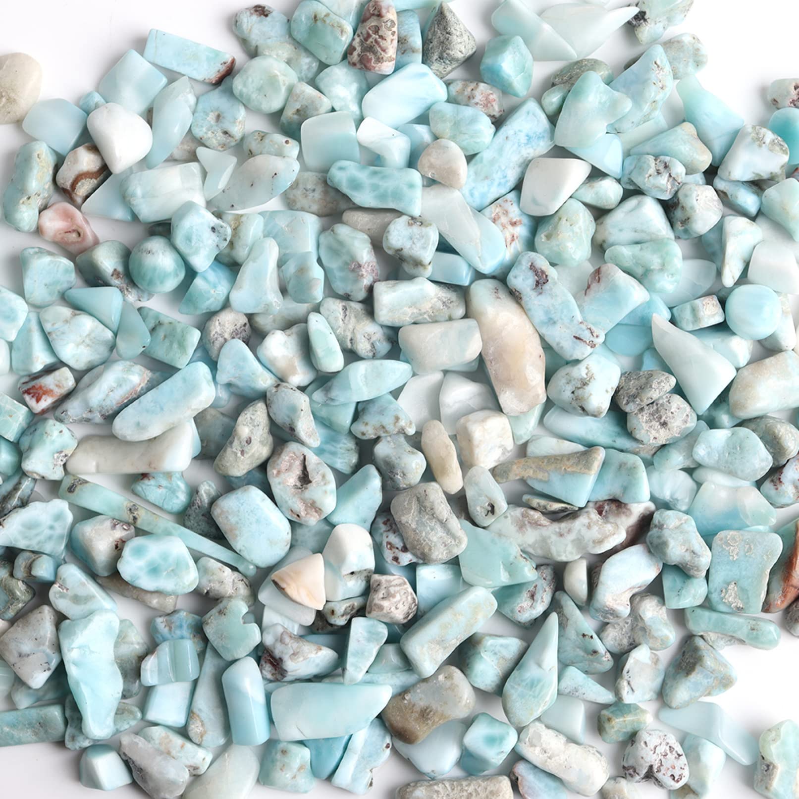 Galets et Pierres décoratifs pour Aquarium, Cristaux de Pierres précieuses Reiki, graviers Bruts, Aquarium, Jardin, bonsaï, décoration intérieure, Beige, 100 g