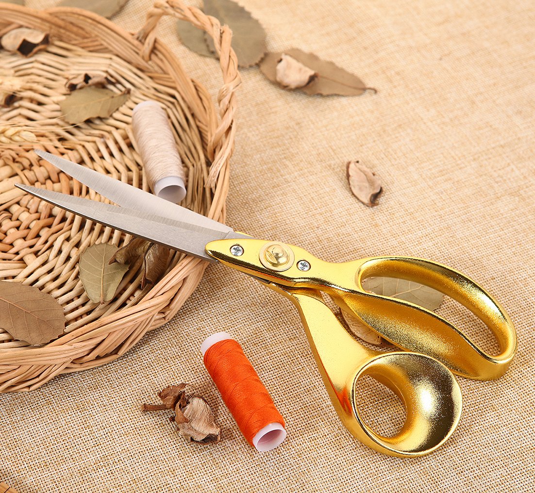 Forbici Multiuso Professionali - In Acciaio Inox, Per Taglio Tessuti, Carta, Plastica E Cavi - Foto 7