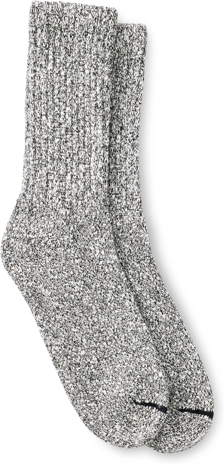 Red Wing Shoes Cotton Blend Ragg Crew Socks, Stretchable Cotton/Nylon Blend