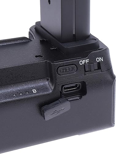 Miniatura 6 de FocusFoto Vertical Multi Power Battery Pack Grip Holder para Nikon Z6, Z7 Full Frame Mirrorless Cámara reemplazar para MB-N10 EN-EL15 EL15B