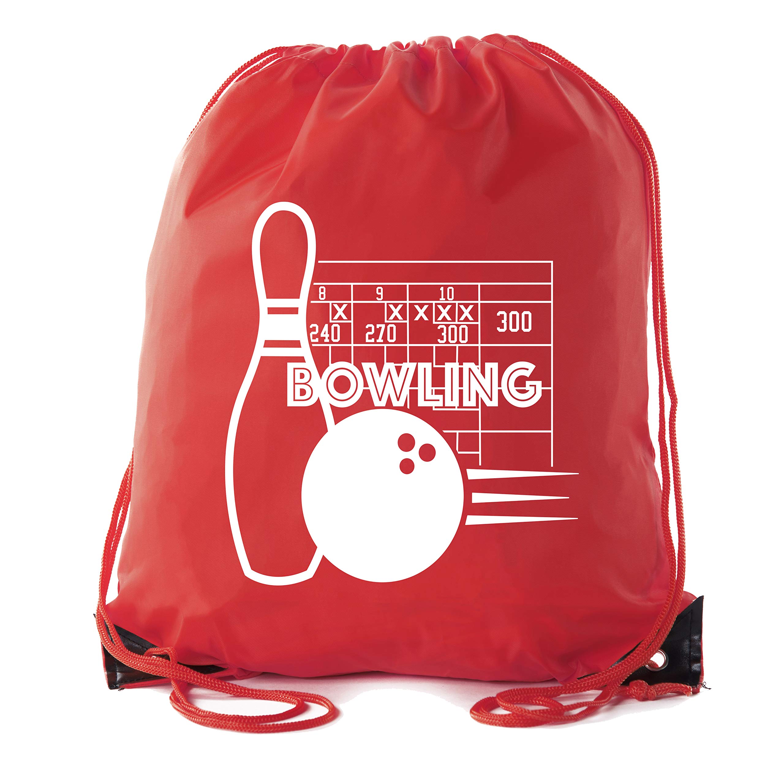 Mato & Hash Drawstring Bowling Bag | Bowling Cinch Bags for Leagues and Parties!