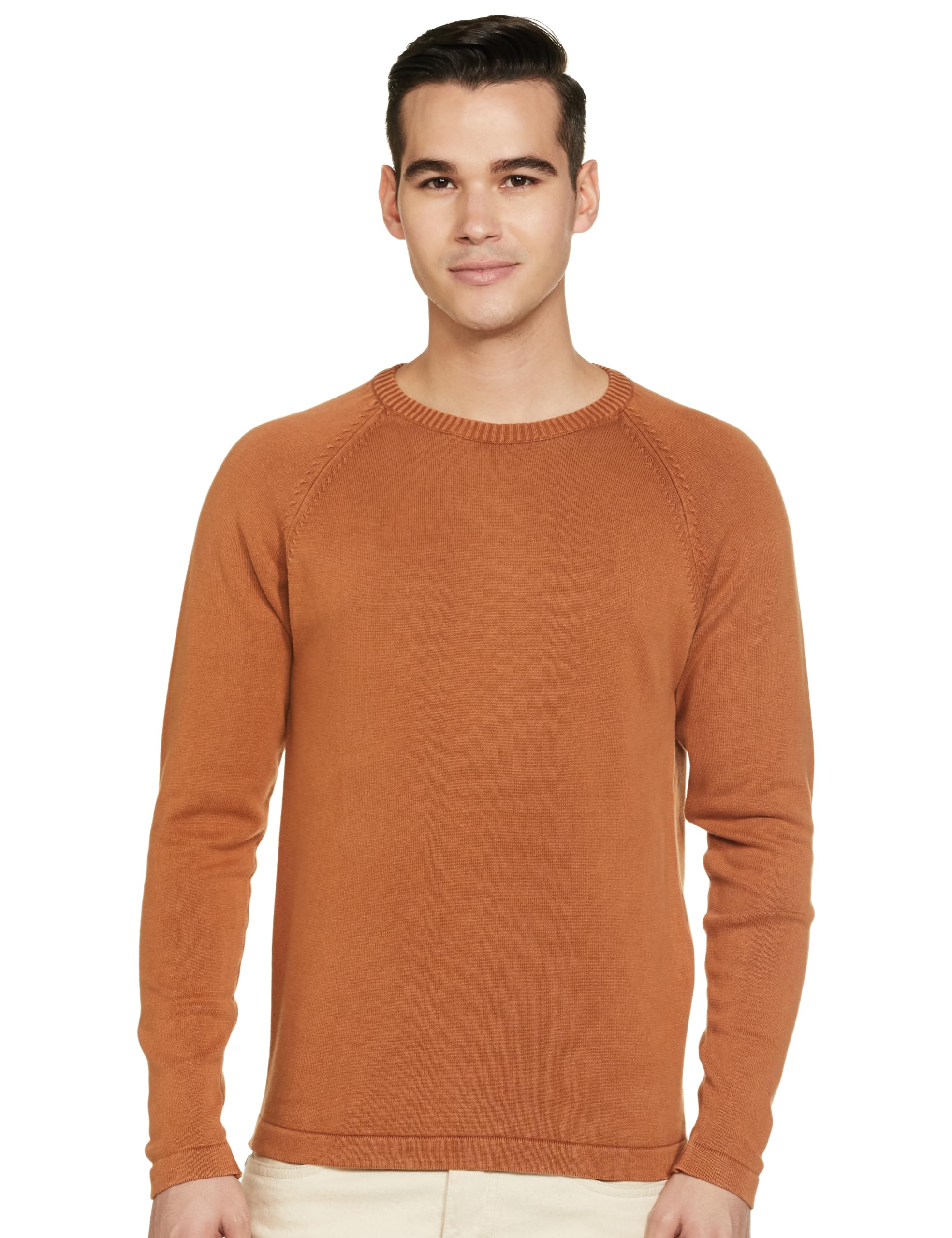 amazon brand - inkast Men's Cotton Crew Neck Pullover Sweater-picture-52