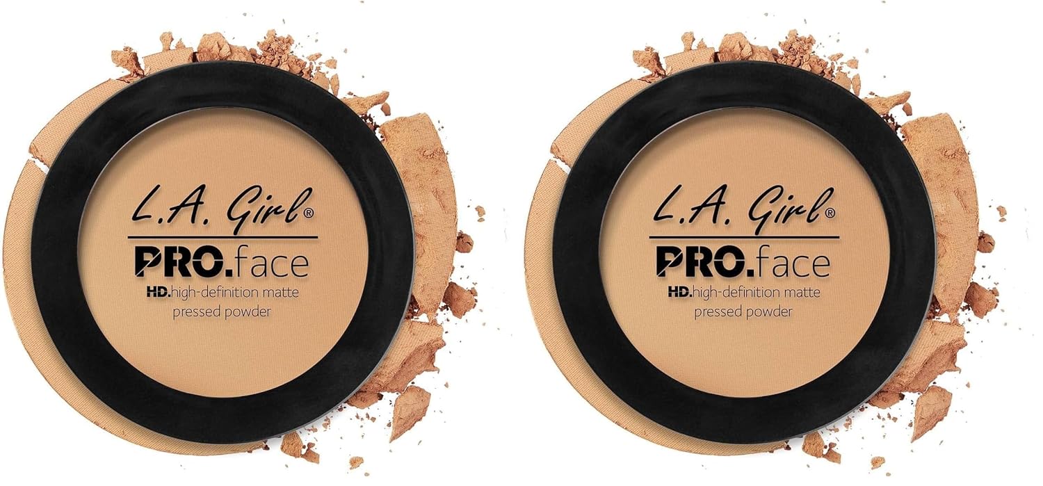 LA GIRL PRO Face Powder - Soft Honey (Pack of 2)