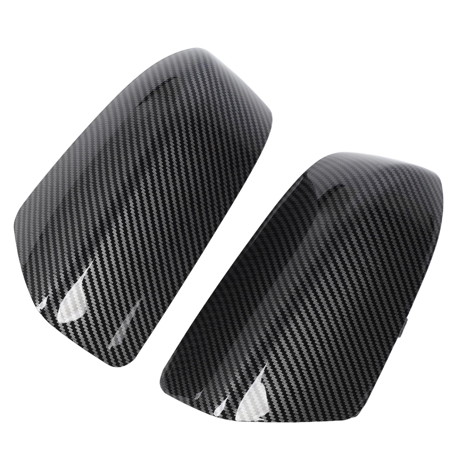 Couvercle de rétroviseur latéral look carbone ABS pour finition premium - 8