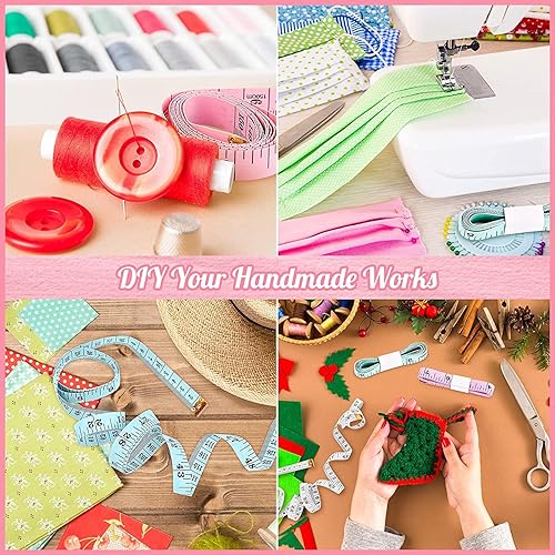 Miniatura 4 de Cinta métrica, regla suave iBayam - Cinta métrica para pérdida de peso corporal, tela, costura, tela a medida, suministros de manualidades de