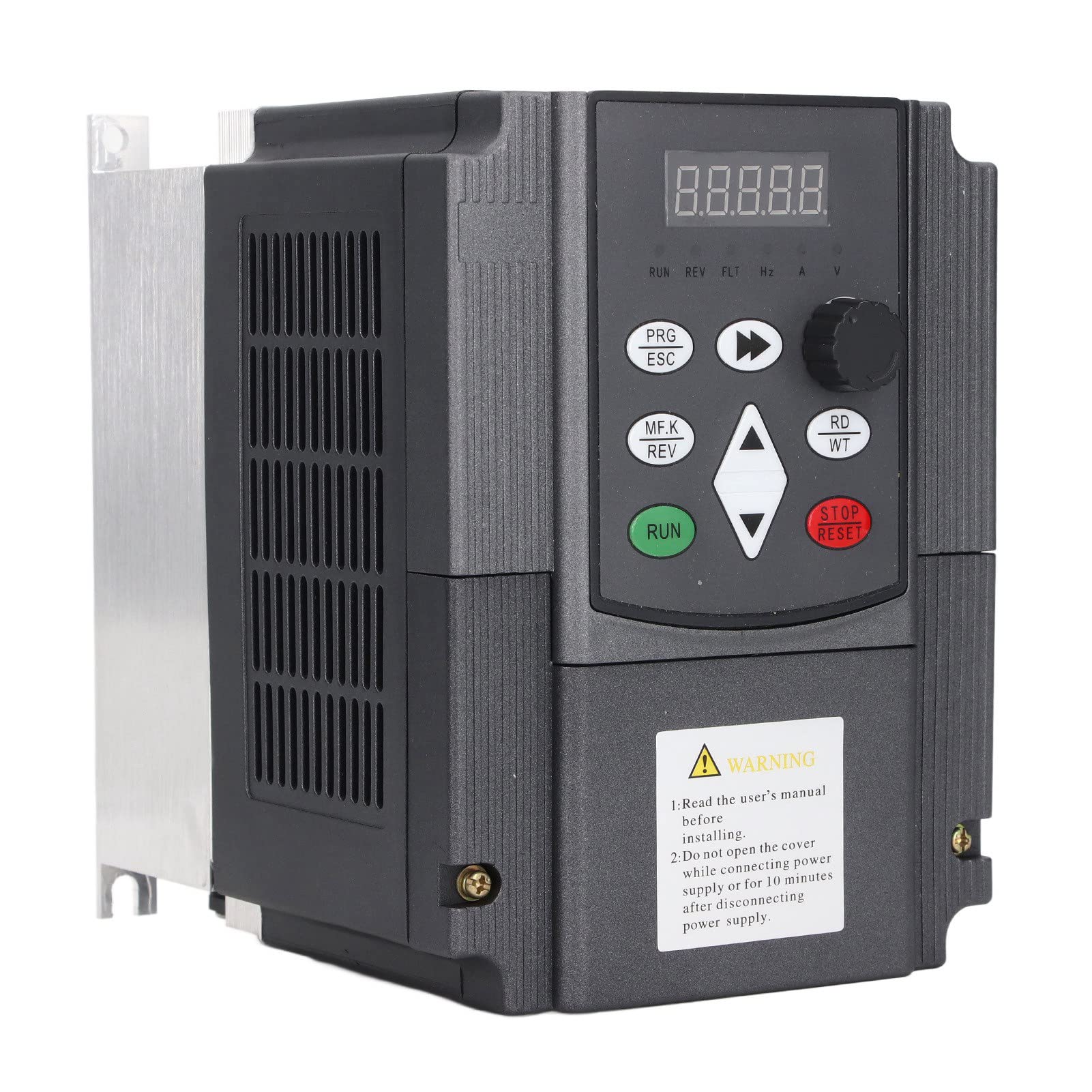 Zhed Variable Frequency Drive, VFD Speed Controller, Solar Inverter Photovoltaic Variable Frequency Inverter, 3 Phase VFD Speed Controller DC200‑400V Input 0‑220V Output