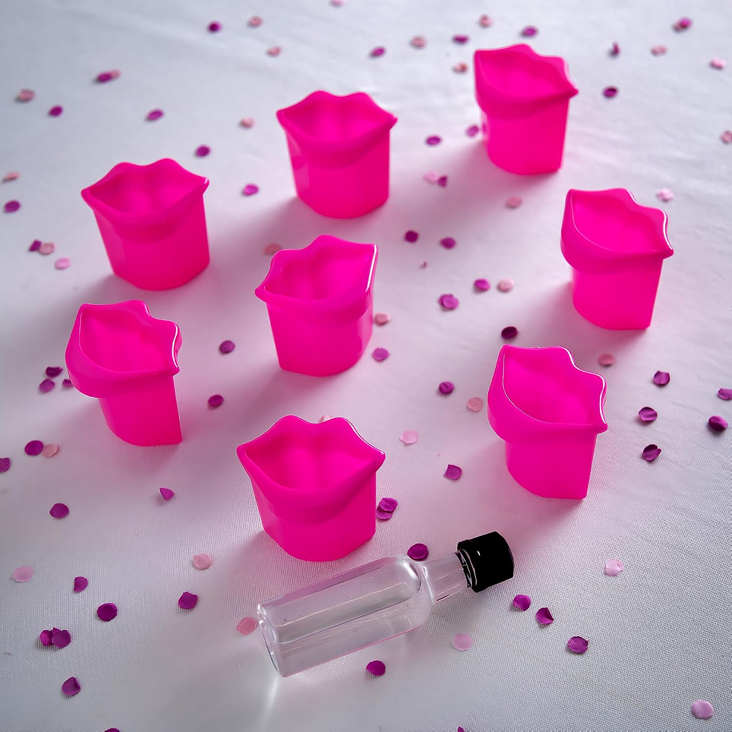 Fun Express Lip-Shaped Shot Glasses, 12 Piece image 2