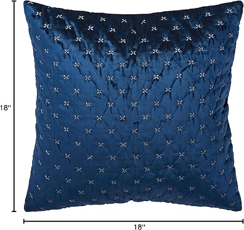 Miniatura 5 de SAFAVIEH Home Collection Deana - Cojín decorativo beige de 18 x 18 pulgadas, 19 x 19 pulgadas