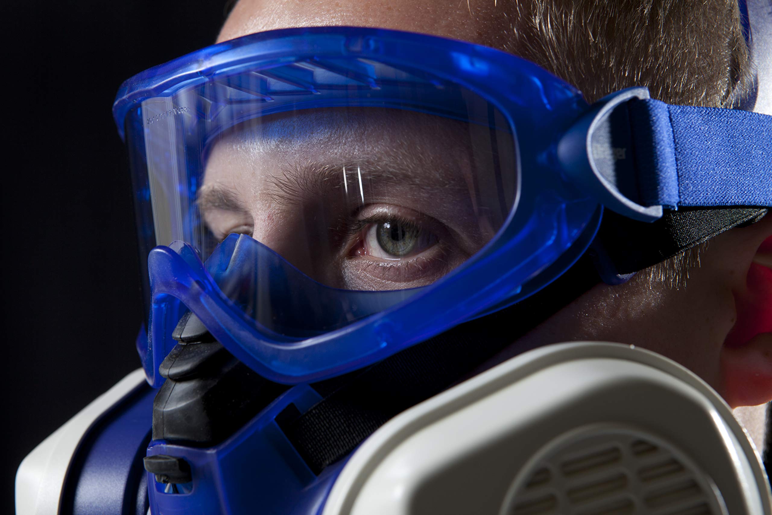 Dräger Schutzbrille X-pect 8515-6 Stück | Staubdichte beschlagfreie Vollsichtschutzbrille - für Baustelle - Labor - Werkstatt