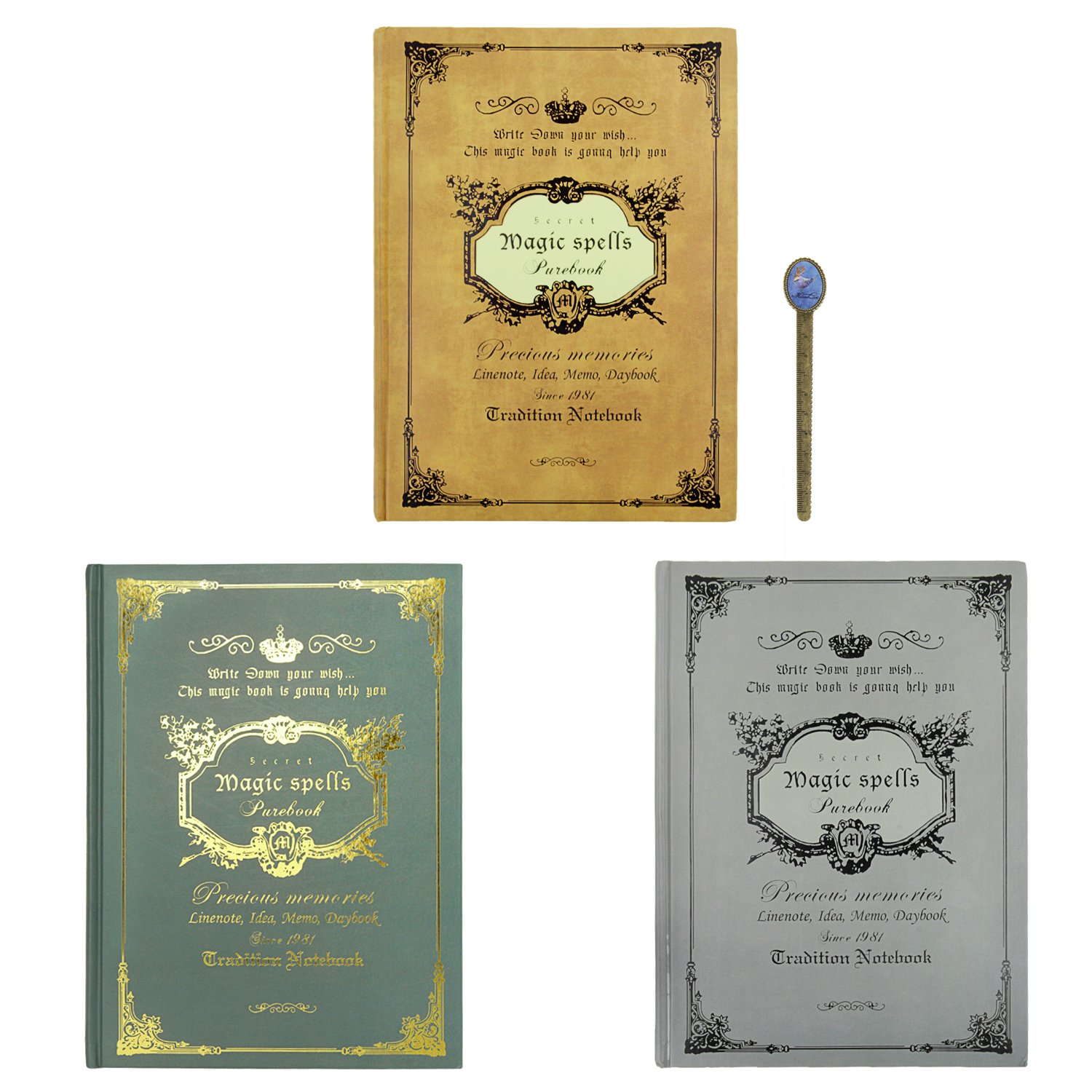 Taccuino, Diario di scrittura grande in confezione da 3, diario dei sogni B5 Storia vita con copertina rigida, blocco note, idee, quaderno, promemoria for regalo for ufficio aziendale, casa, scuola