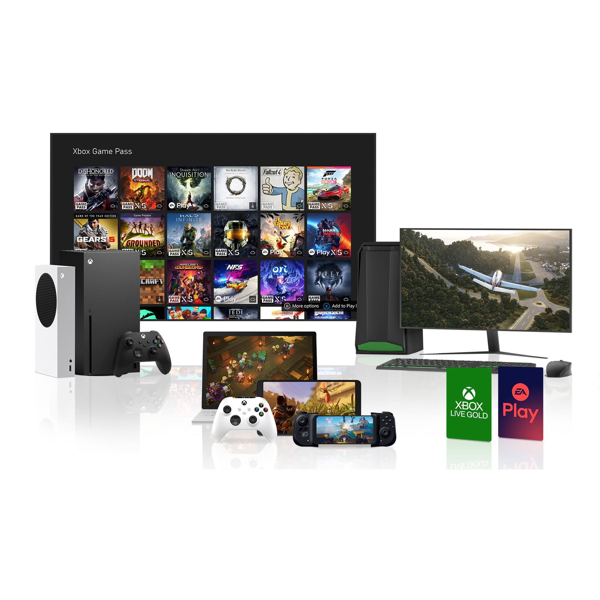 Abonnement Xbox Game Pass Ultimate | 3 Mois | Starfield est inclus dans l'abonnement Standard | Xbox & Win 10 PC - Code jeu à télécharger