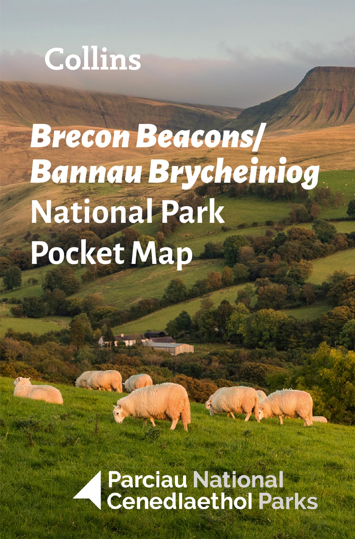 Brecon Beacons National Park Pocket Map by Collins Maps (Sheet map, folded)