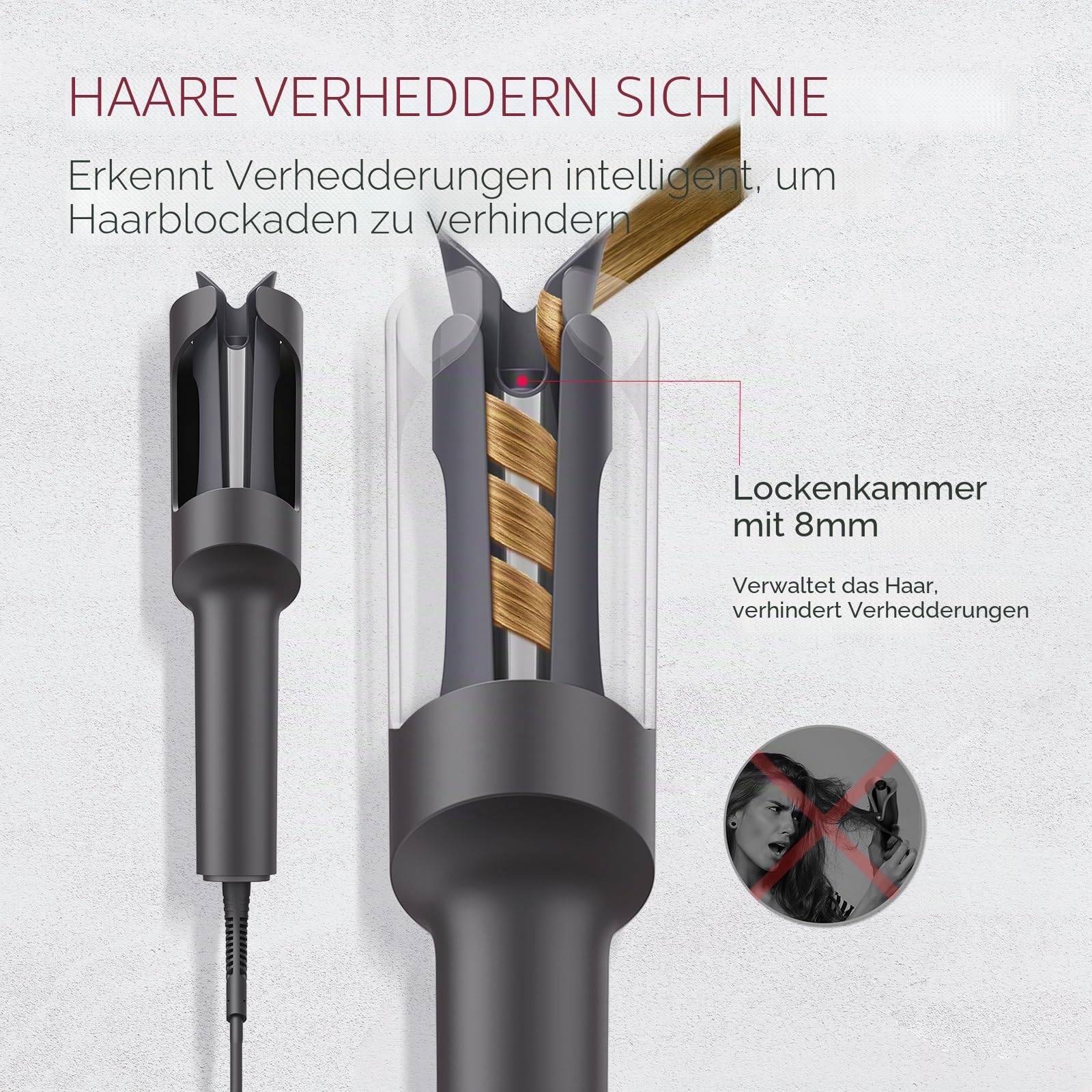 TYMO CURLPRO Automatischer Lockenstäbe + TYMO ROVY Welleneisen