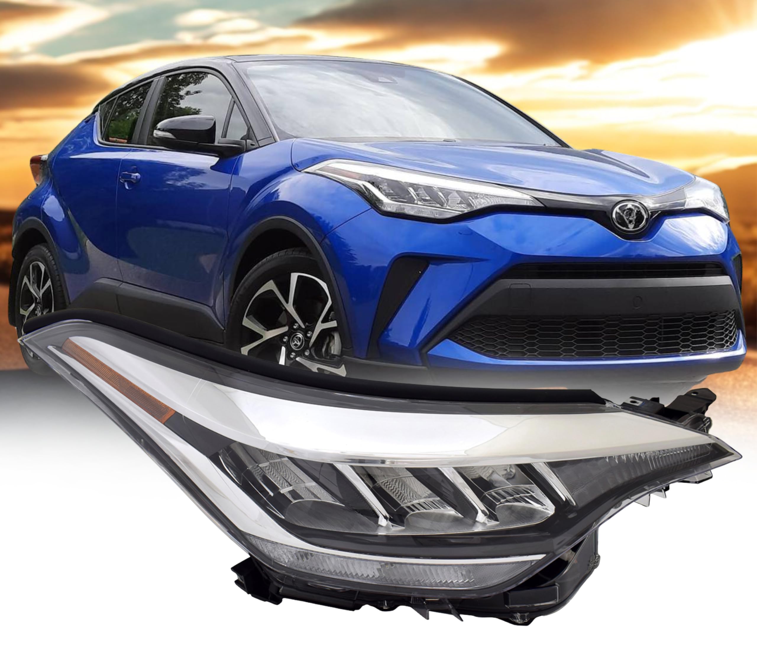 Chr...♪ Amazon.com: Replacement For Toyota 2020 2021 C-HR LE/XLE