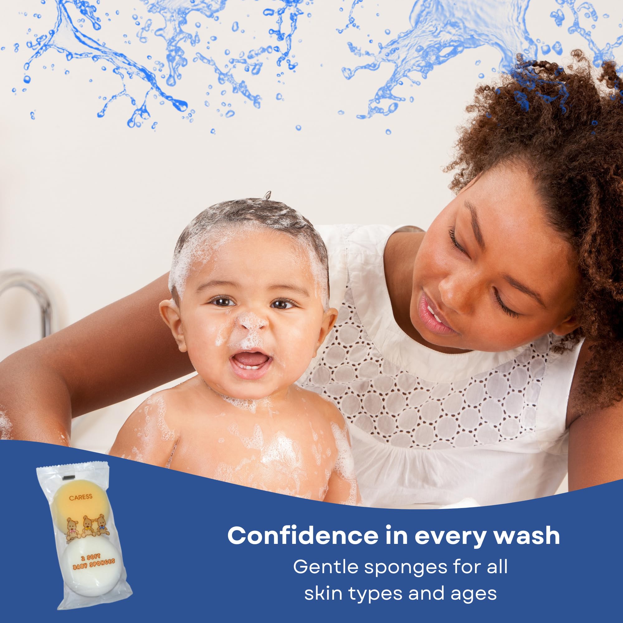 X Baby Bath Sponge Natural Body Puff Soft Gentle Desertcart Cyprus