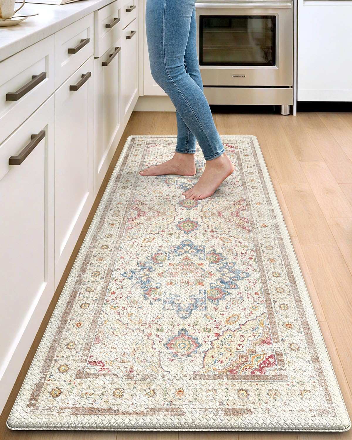 Tapis de cuisine imperméable DEXI pour soulager le dos et sécuriser les sols de cuisine