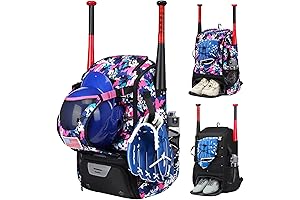 Youth Softball Bag: Premium Baseball Softball Equipment Bag for Girls