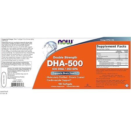 omega 3 500 epa 250 dha