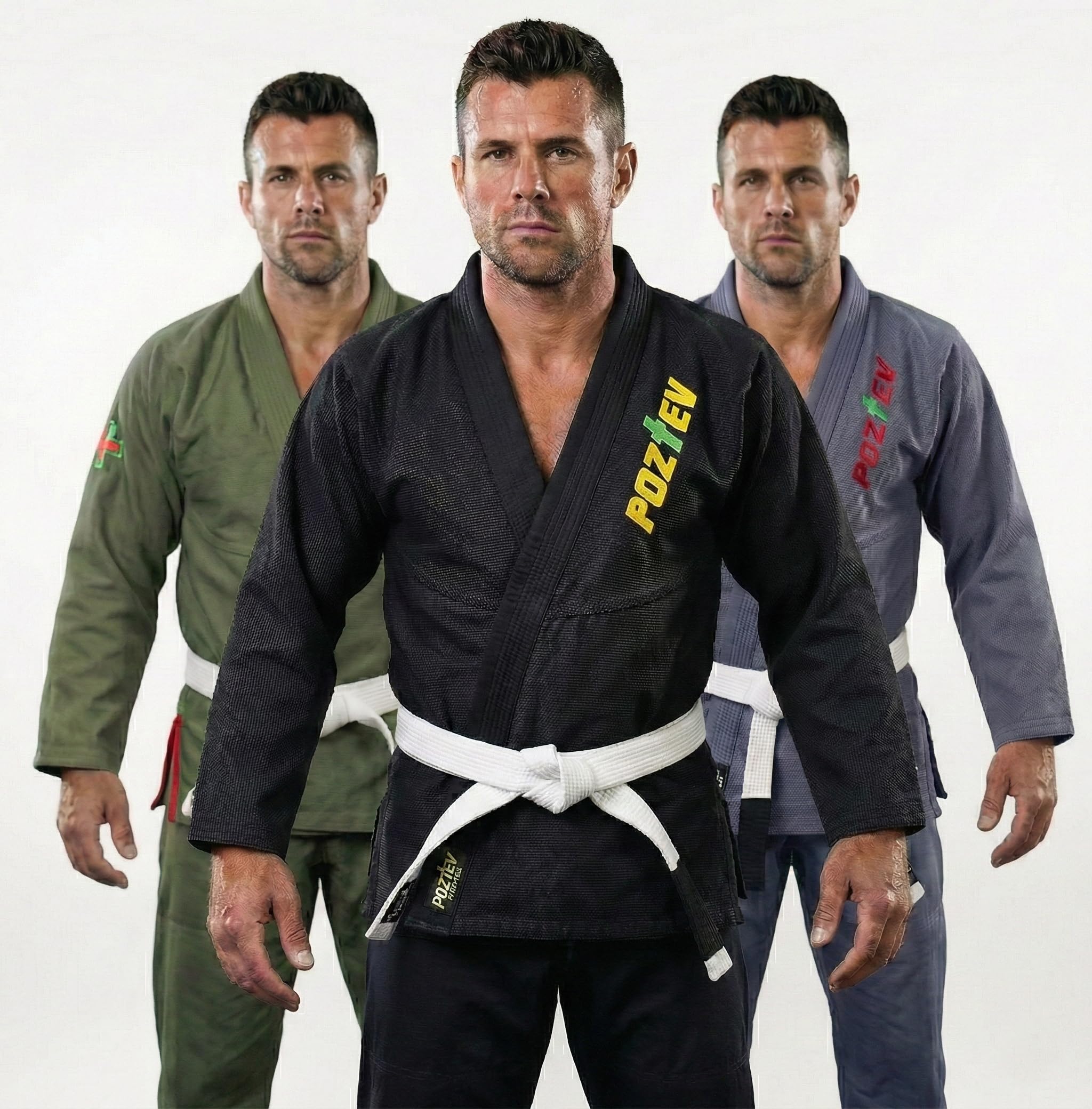 Brazilian Jiu Jitsu Gi for Men & Women BJJ Gi Grappling Kimonos Preshrunk Lightweight Fabric Martial Arts Uniform