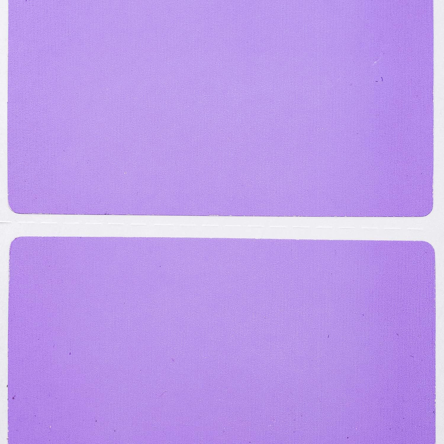 HOUSELABELS 2.25" x 1.25" Lavender Address Labels on 1" Core Compatible with Zebra and Rollo Printers, 32 Rolls / 1,000 Labels per Roll