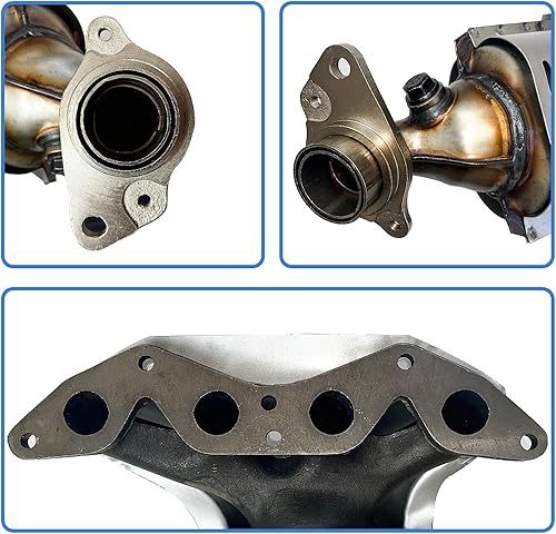 Miniatura 4 de Catalizador compatible con Honda Civic 1.7L de alto rendimiento (compatible con la EPA) 2001, 2002, 2003, 2004, 2005