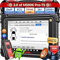 Vista 1 de Autel Escáner MaxiCOM MK906S PRO2-TS, 2026 Multilingüe de MS906 PRO2-TS, 2.0 hasta de MS906 PRO TS MK906 PRO-TS MP900TS MS906PRO MS906MAX, TPMS