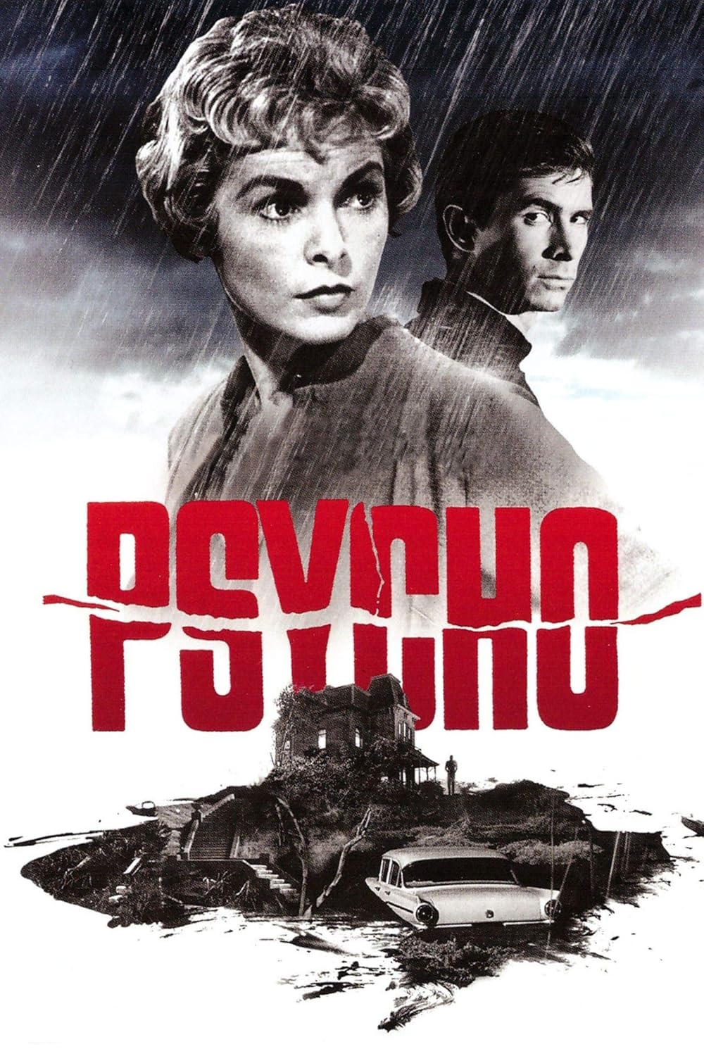 Psycho Movie Poster Wall Decor Home Decor Gift for Him and Her in