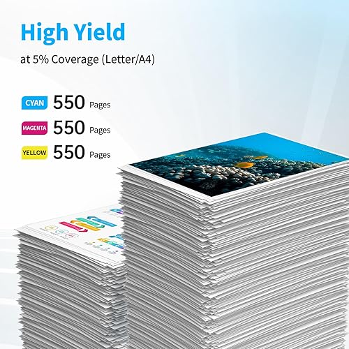 Miniatura 3 de EASYPRINT - Cartuchos de tinta compatibles LC203XL LC201XL LC203 LC201 utilizados para MFC-J480DW MFC-J880DW MFC-J4420DW MFC-J680DW MFC-J885DW, (3